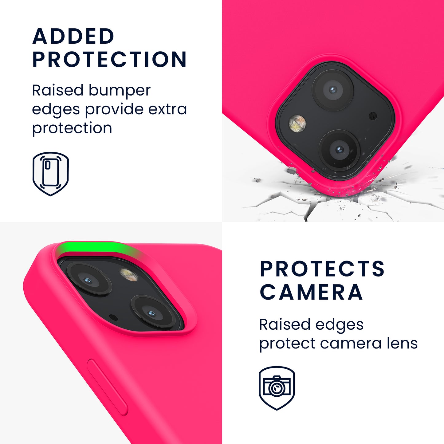 kwmobile Handyhülle für iPhone 13 mini Case - kabelloses Laden