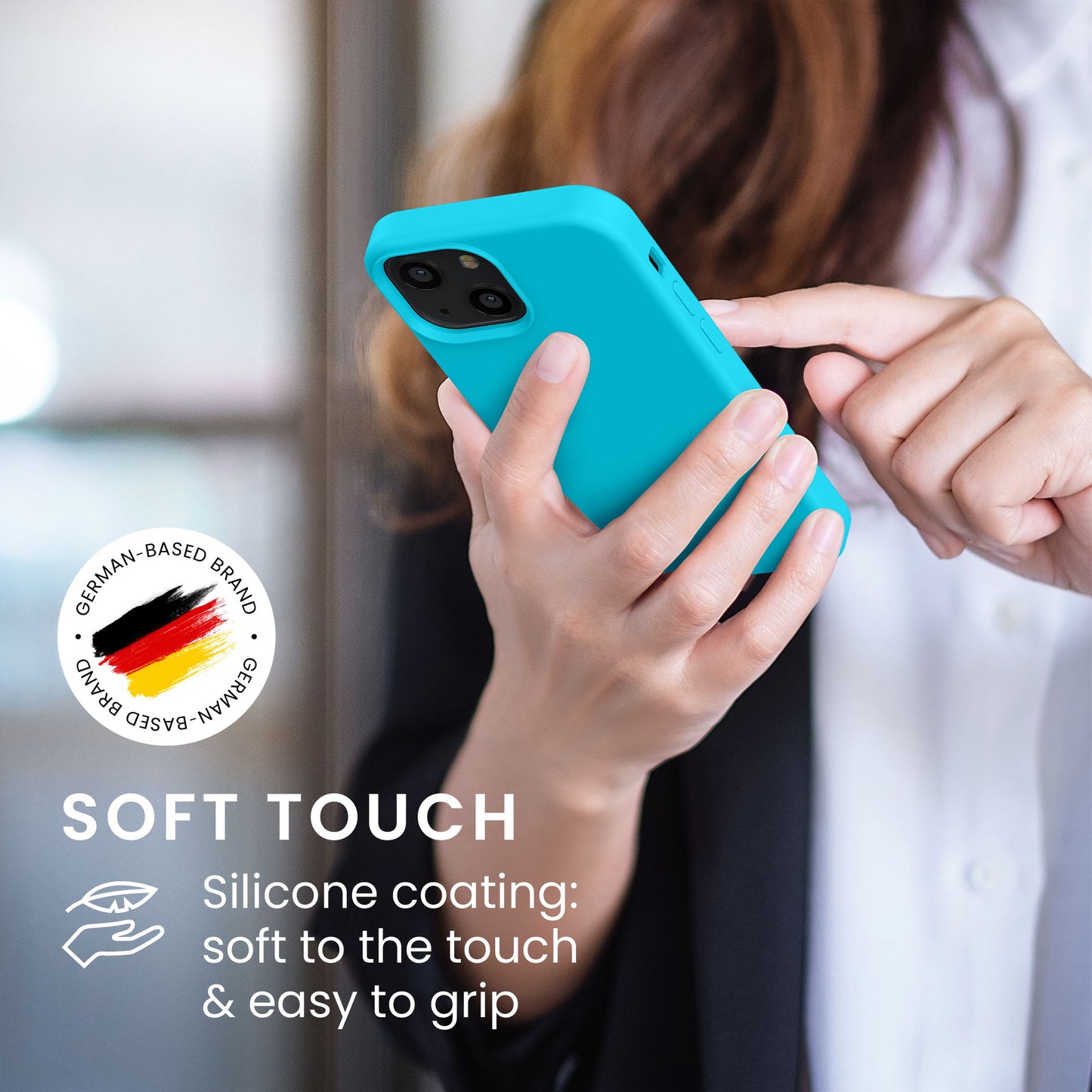 kwmobile Handyhülle für iPhone 13 mini Case - kabelloses Laden
