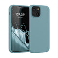 kwmobile Handyhülle für iPhone 13 mini Hülle, für iPhone 13 mini Case - Hülle Silikon - kabelloses Laden - Antique Stone Antique Stone  