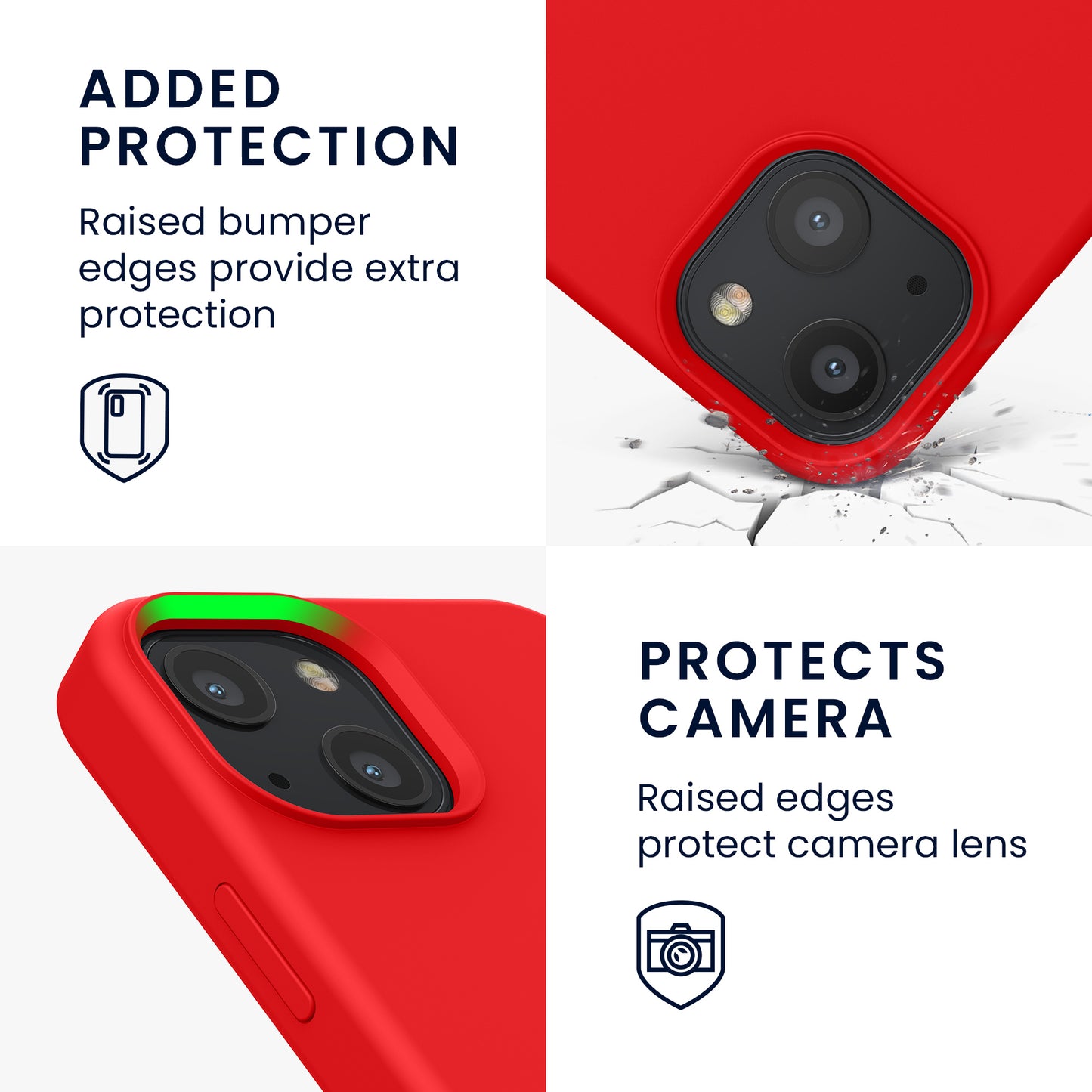 kwmobile Handyhülle für iPhone 13 mini Case - kabelloses Laden