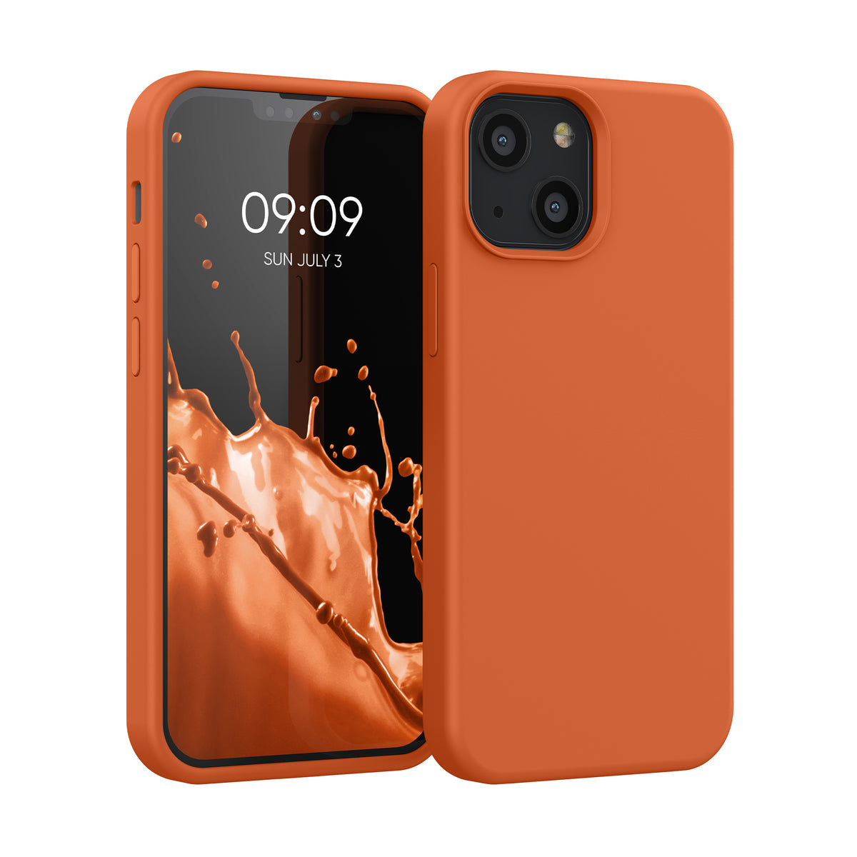 kwmobile Handyhülle für iPhone 13 mini Case - kabelloses Laden