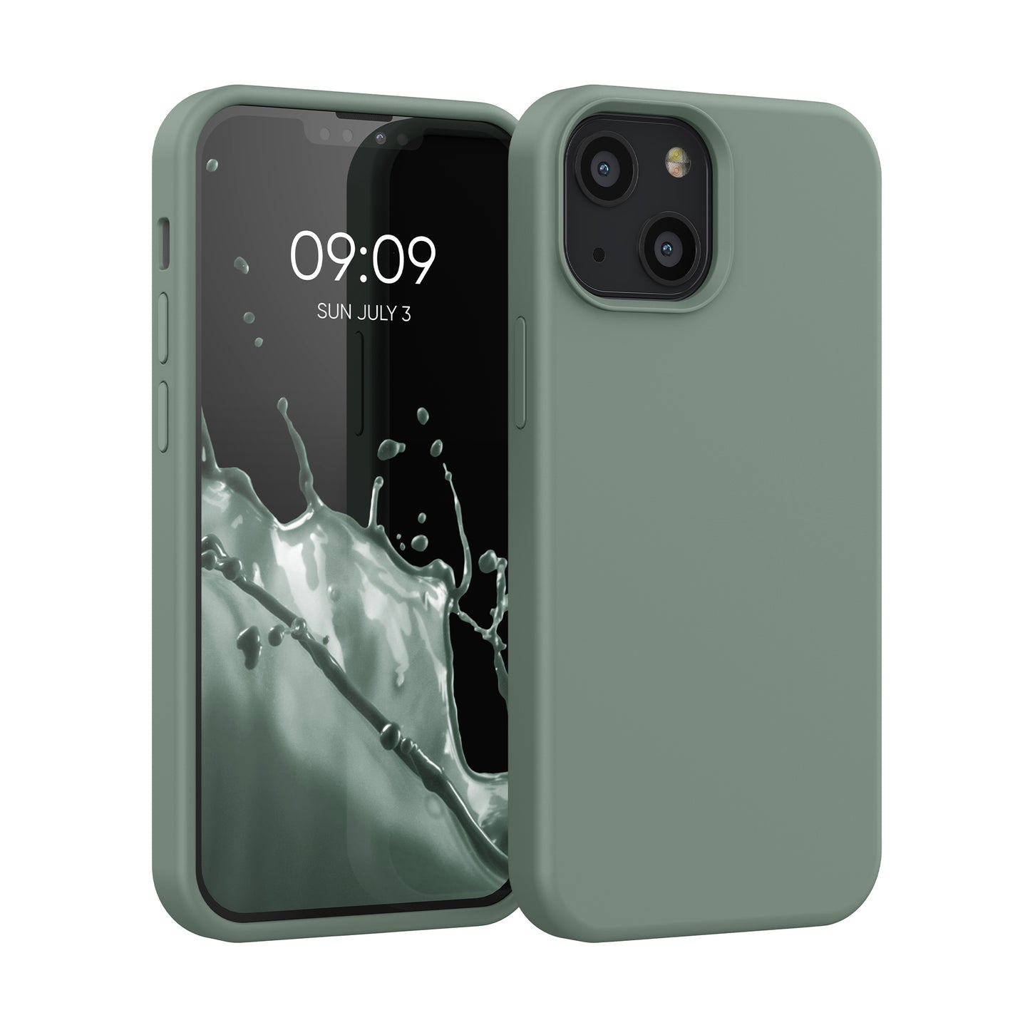 kwmobile Handyhülle für iPhone 13 mini Case - kabelloses Laden