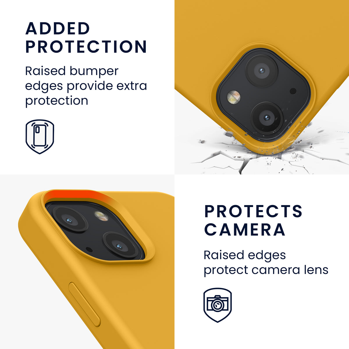 kwmobile Handyhülle für iPhone 13 mini Case - kabelloses Laden