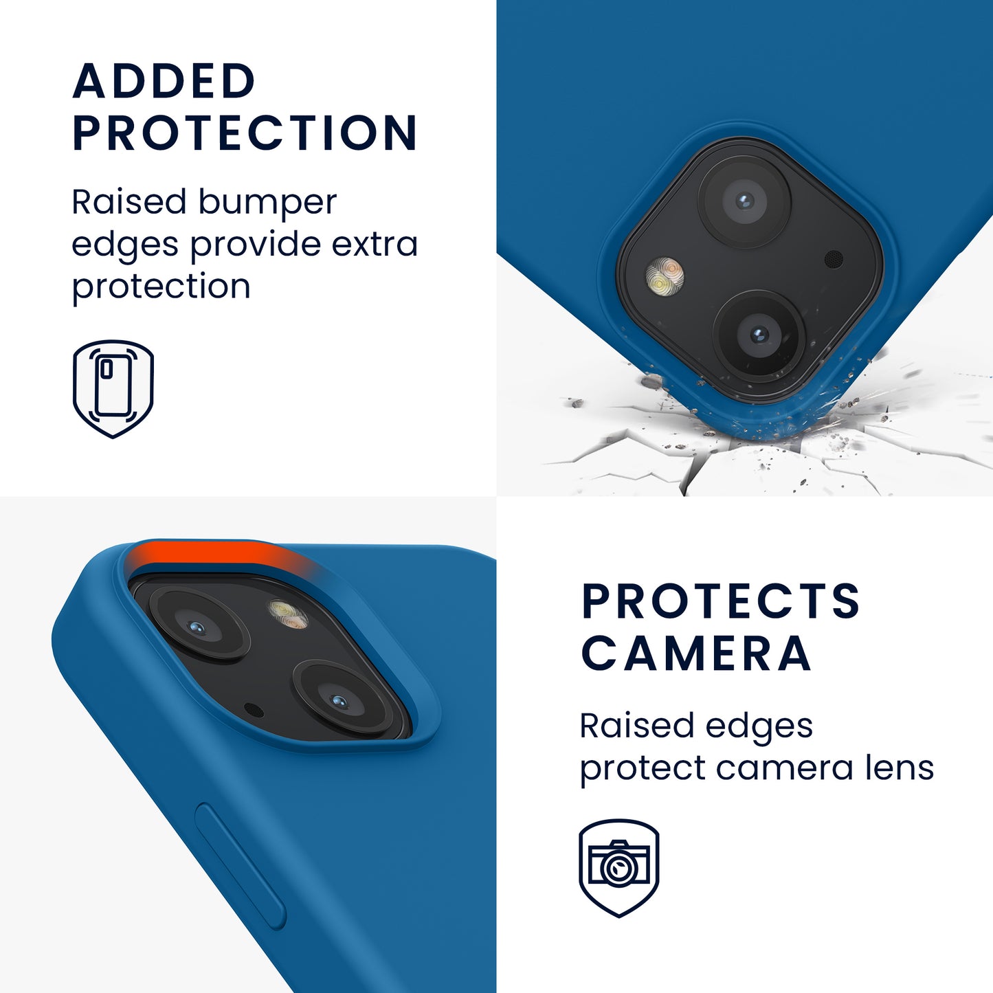 kwmobile Handyhülle für iPhone 13 mini Case - kabelloses Laden