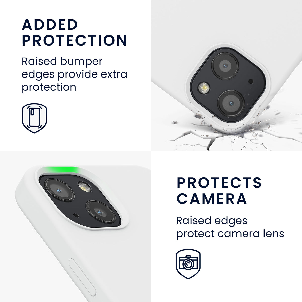kwmobile Handyhülle für iPhone 13 Case - kabelloses Laden