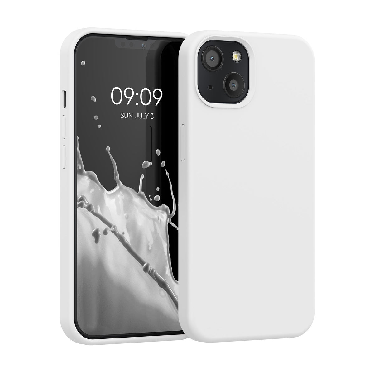 kwmobile Handyhülle für iPhone 13 Case - kabelloses Laden