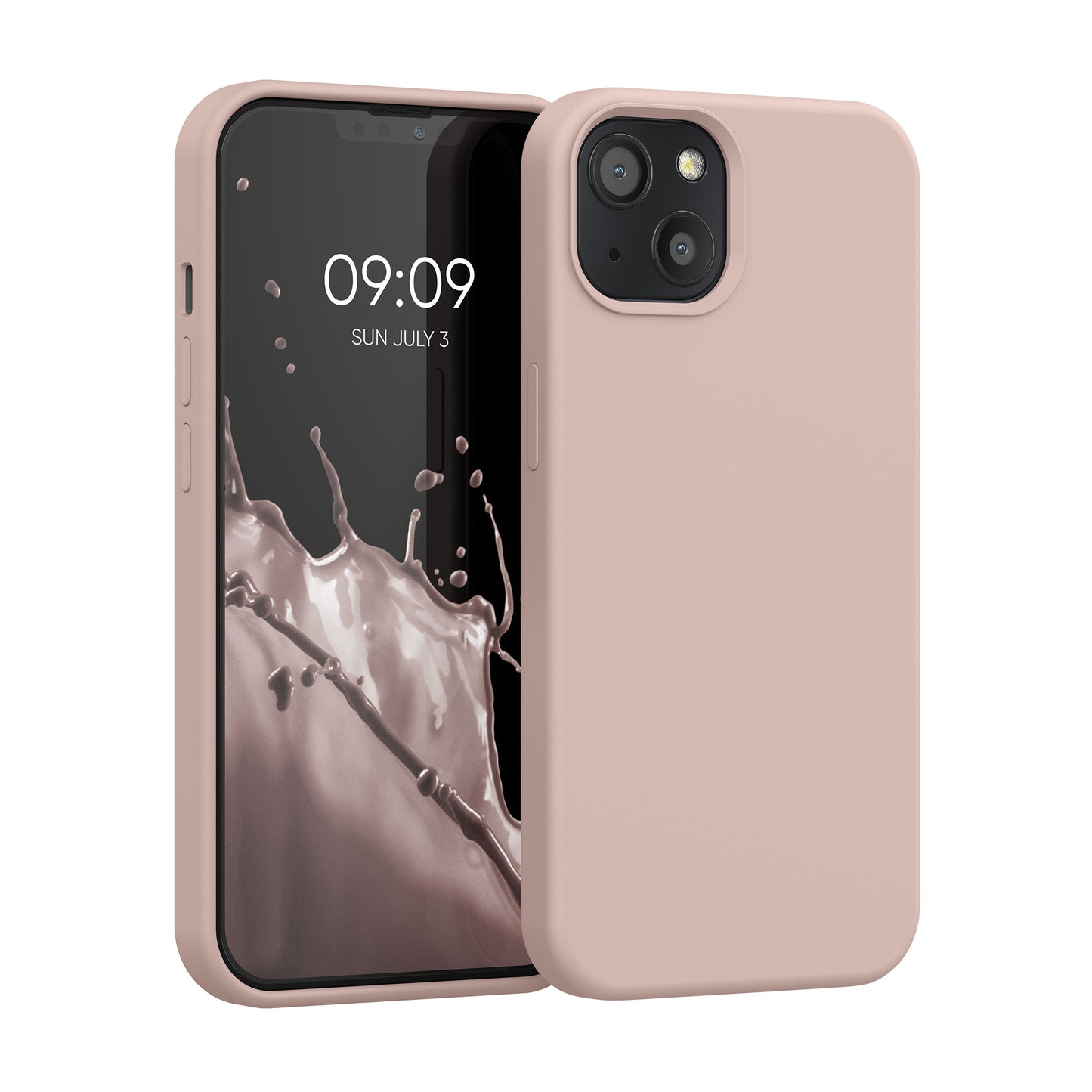 kwmobile Handyhülle für iPhone 13 Case - kabelloses Laden