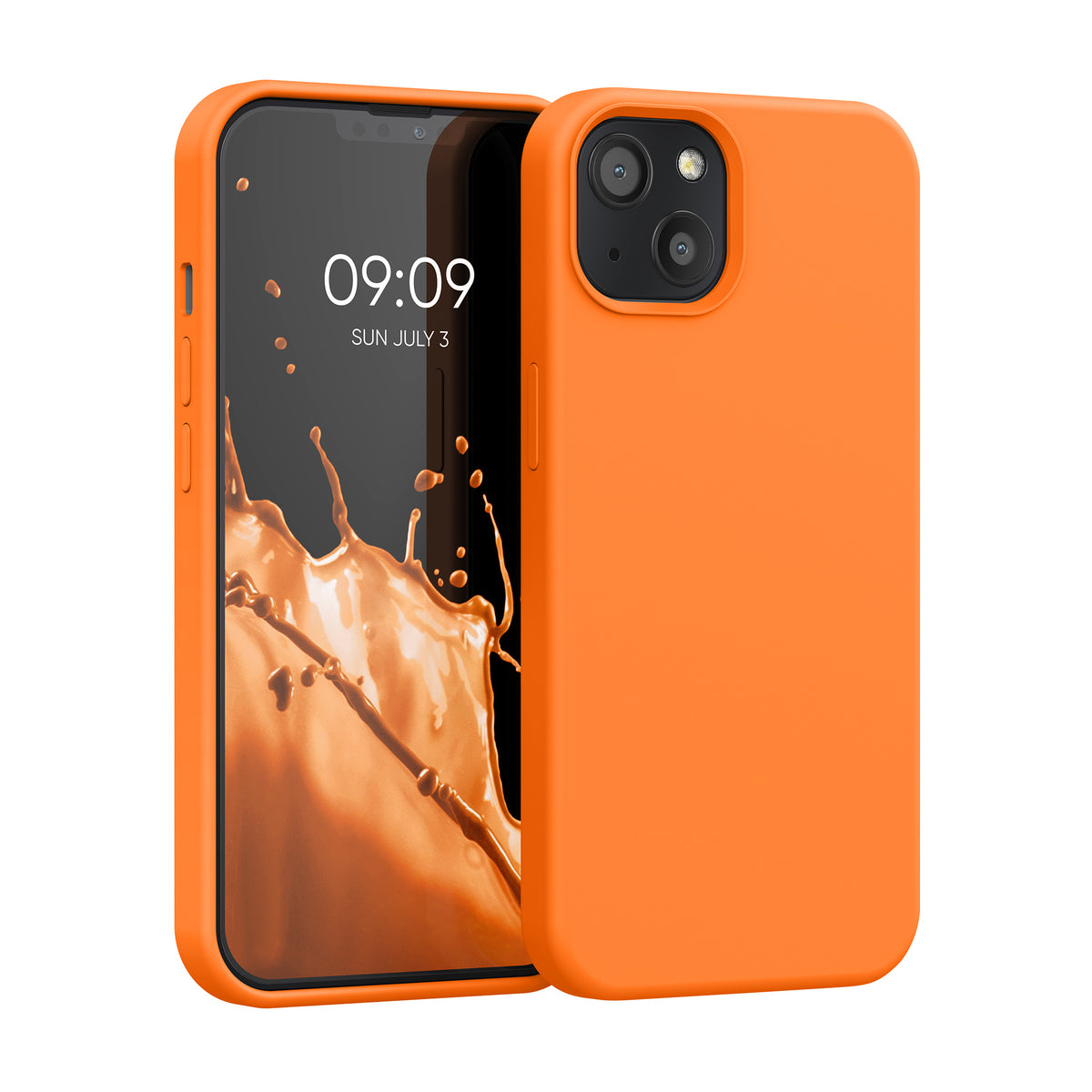 kwmobile Handyhülle für iPhone 13 Case - kabelloses Laden