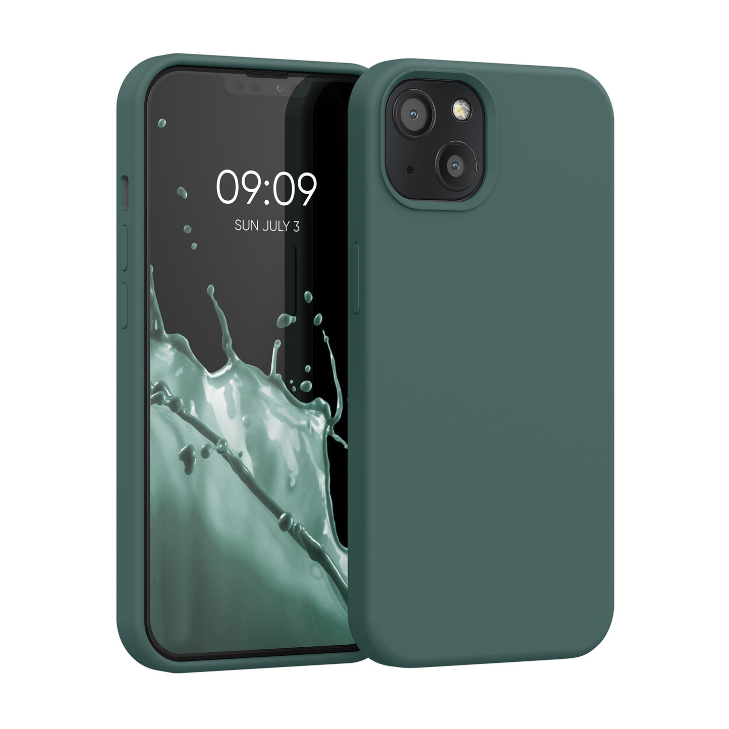 kwmobile Handyhülle für iPhone 13 Case - kabelloses Laden