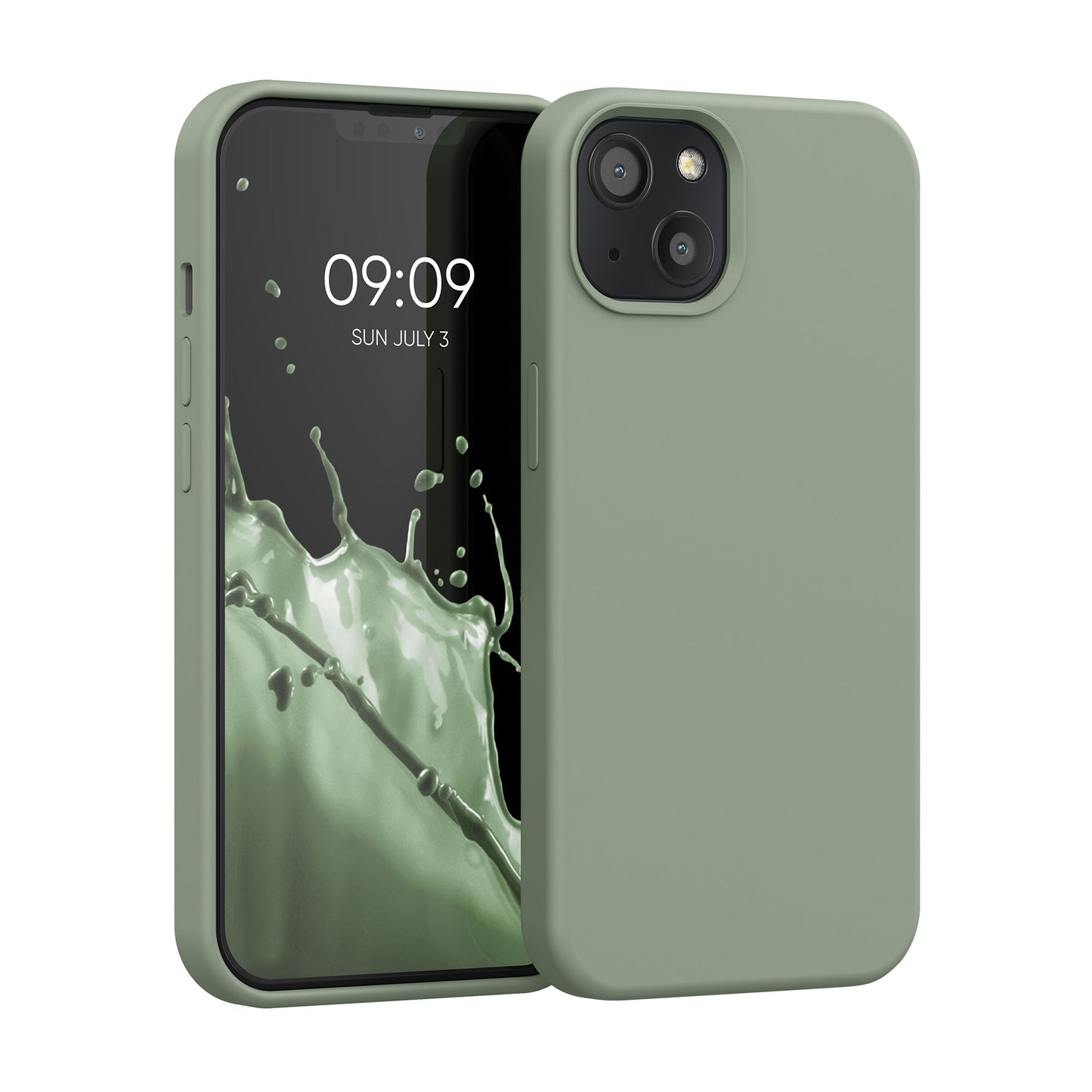 kwmobile Handyhülle für iPhone 13 Case - kabelloses Laden