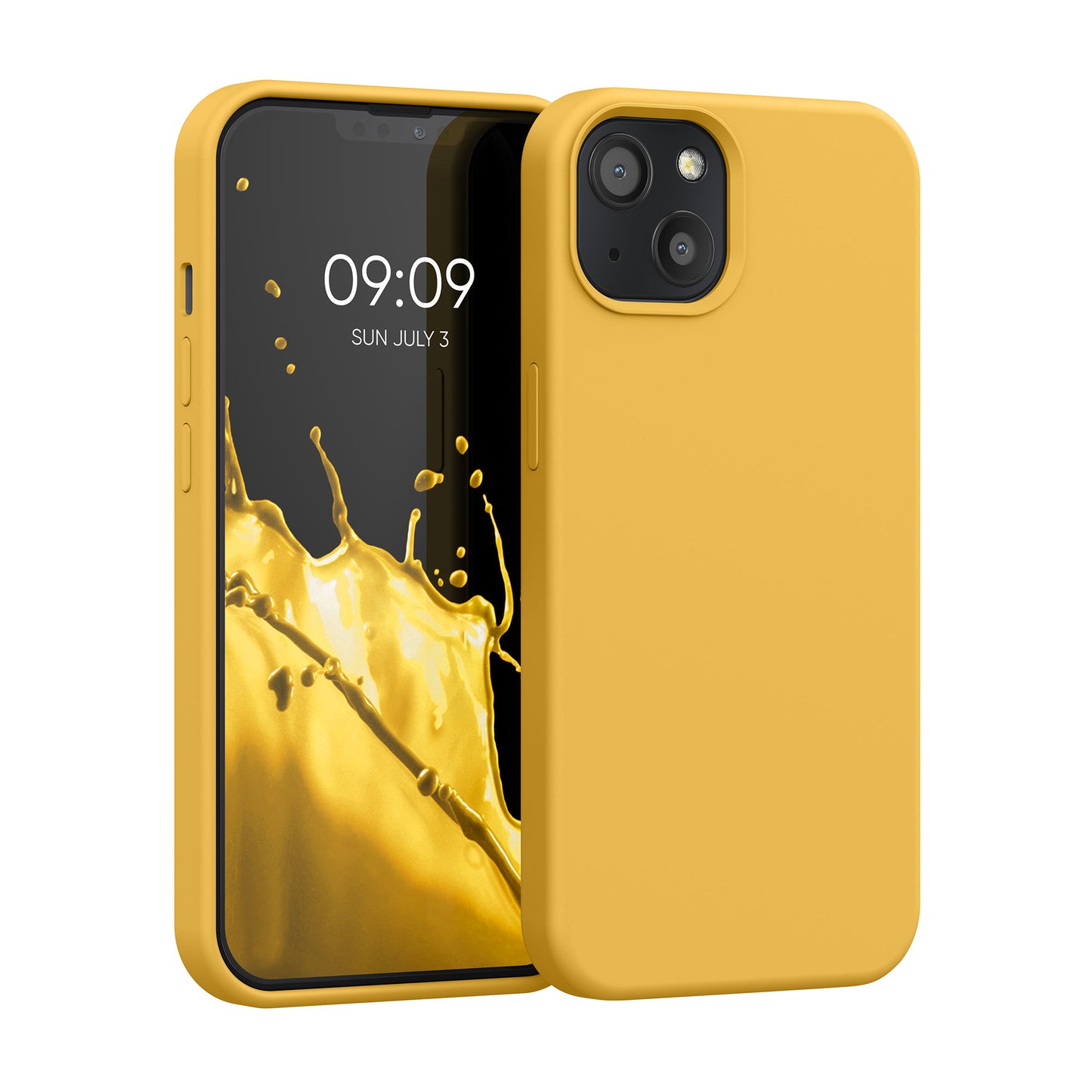 kwmobile Handyhülle für iPhone 13 Case - kabelloses Laden