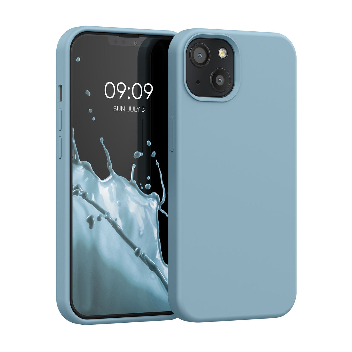 kwmobile Handyhülle für iPhone 13 Case - kabelloses Laden