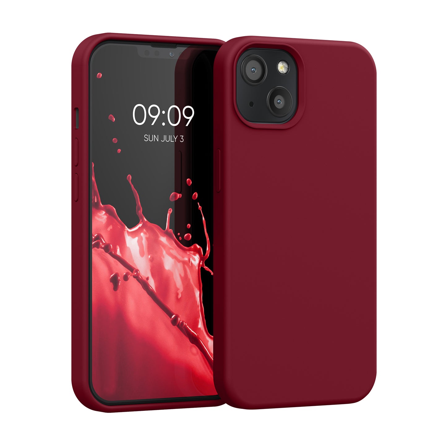 kwmobile Handyhülle für iPhone 13 Case - kabelloses Laden