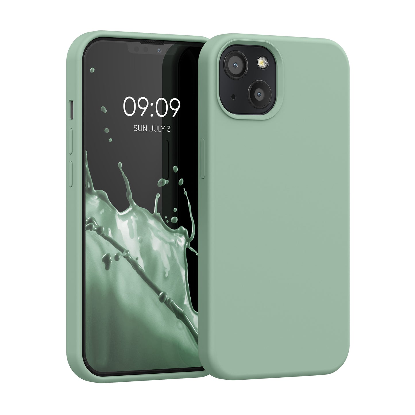kwmobile Handyhülle für iPhone 13 Case - kabelloses Laden