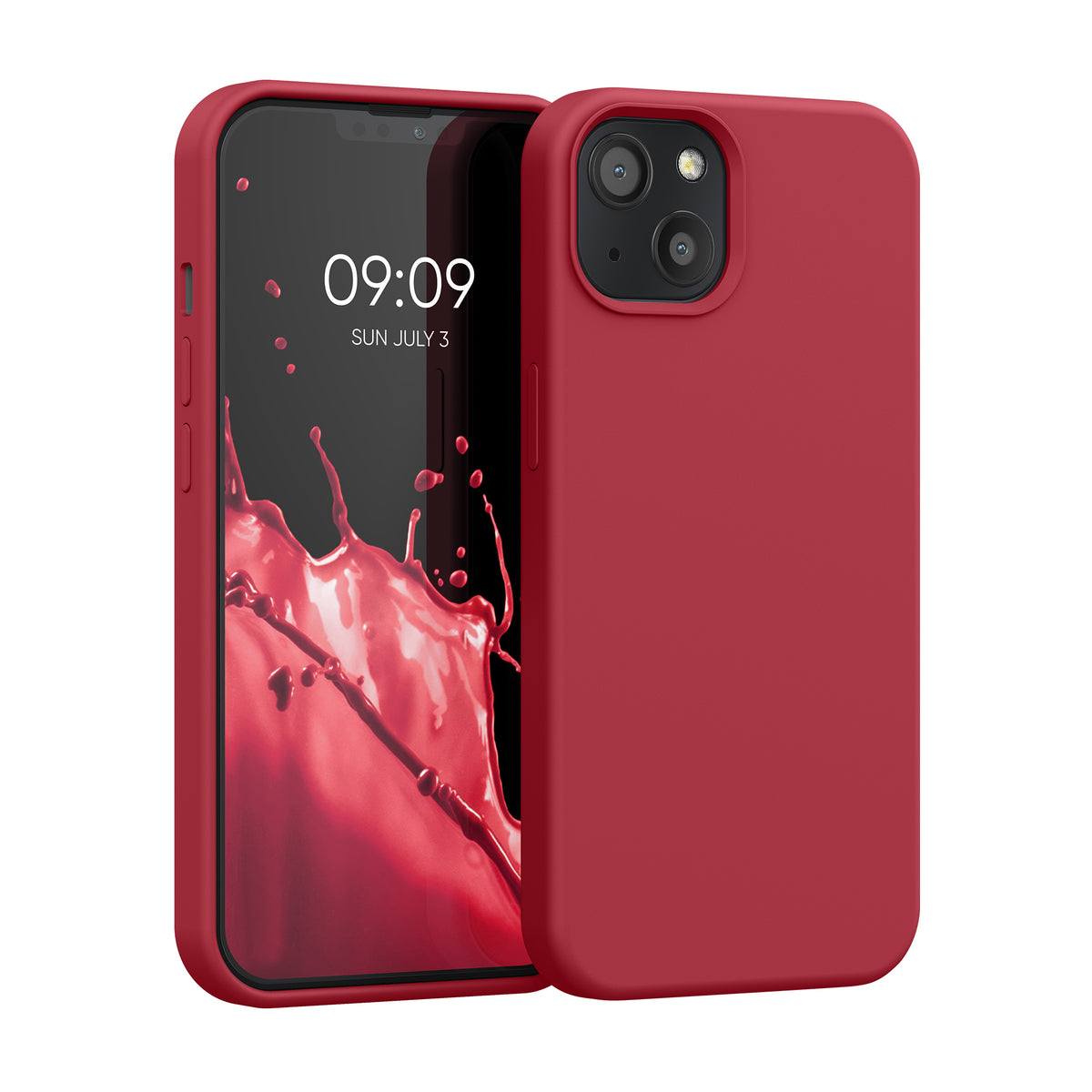 kwmobile Handyhülle für iPhone 13 Case - kabelloses Laden
