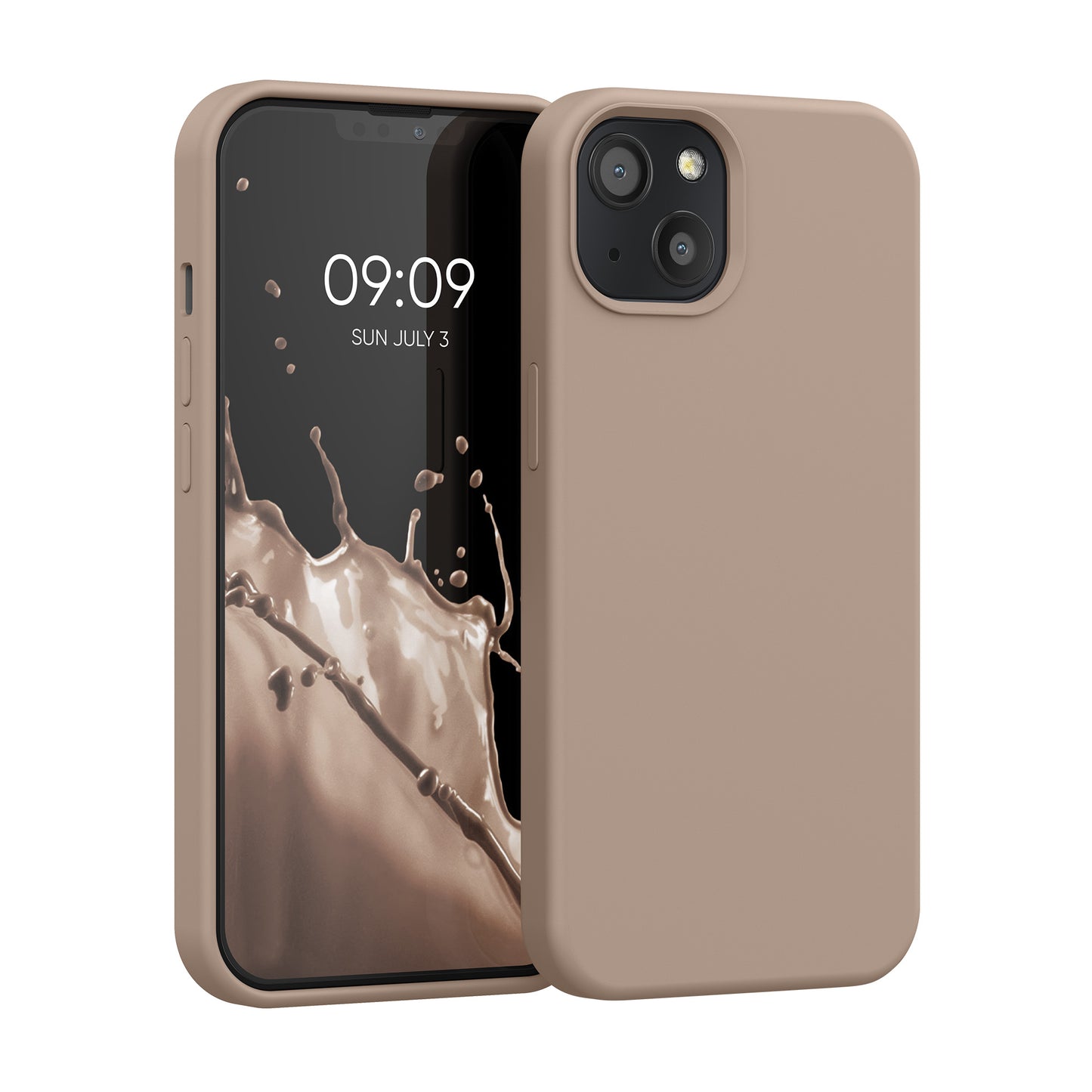 kwmobile Handyhülle für iPhone 13 Case - kabelloses Laden