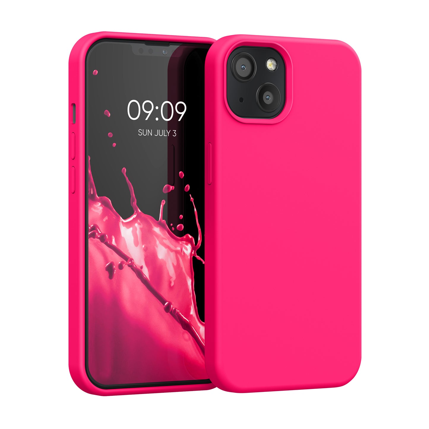 kwmobile Handyhülle für iPhone 13 Case - kabelloses Laden