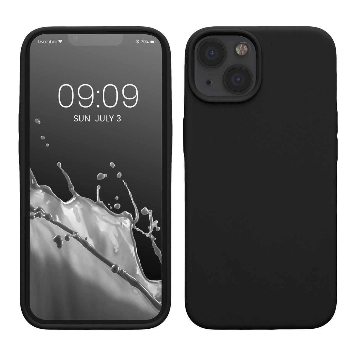 kwmobile Handyhülle für iPhone 13 Case - kabelloses Laden