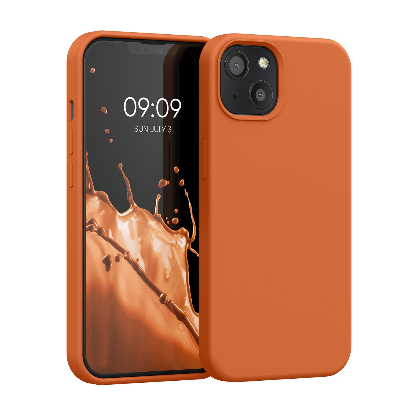 kwmobile Handyhülle für iPhone 13 Case - kabelloses Laden