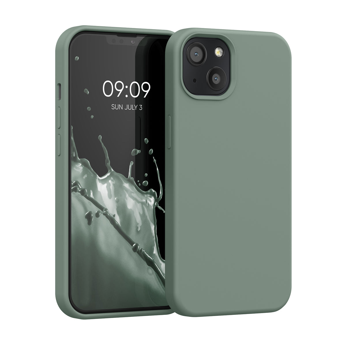 kwmobile Handyhülle für iPhone 13 Case - kabelloses Laden