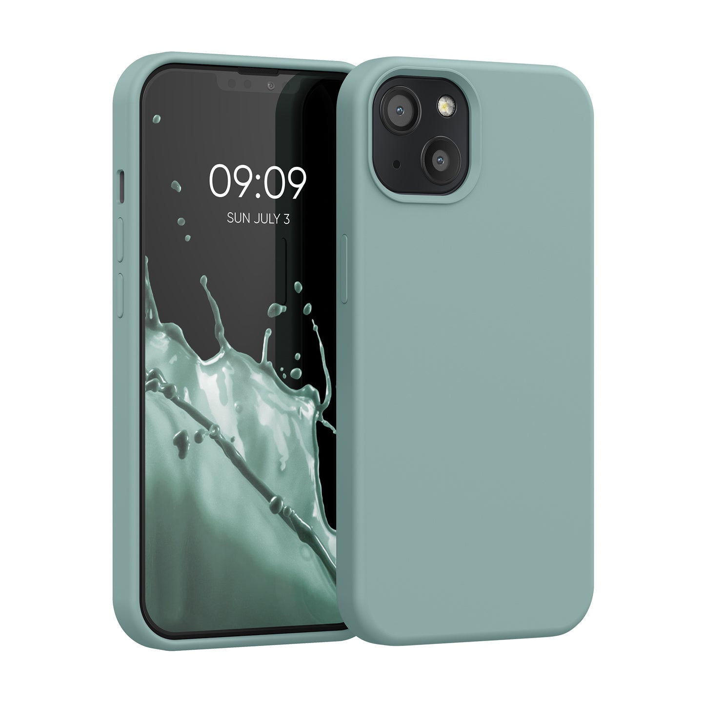 kwmobile Handyhülle für iPhone 13 Case - kabelloses Laden
