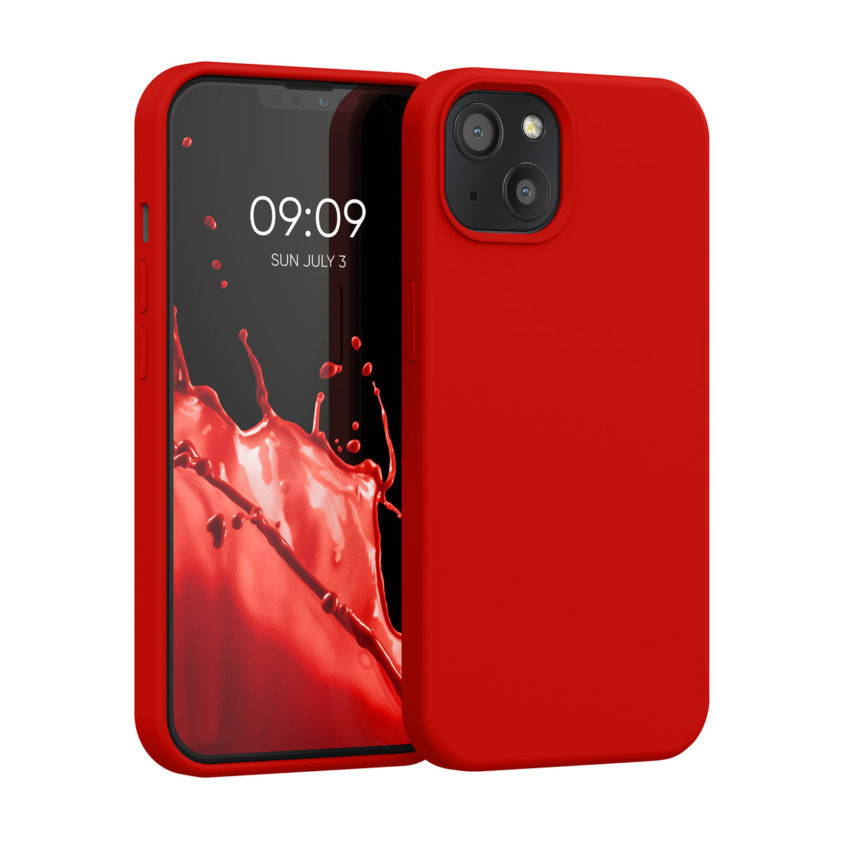 kwmobile Handyhülle für iPhone 13 Case - kabelloses Laden
