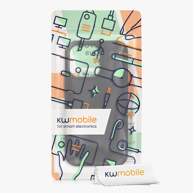 kwmobile Handyhülle für iPhone 13 Pro Case - kabelloses Laden