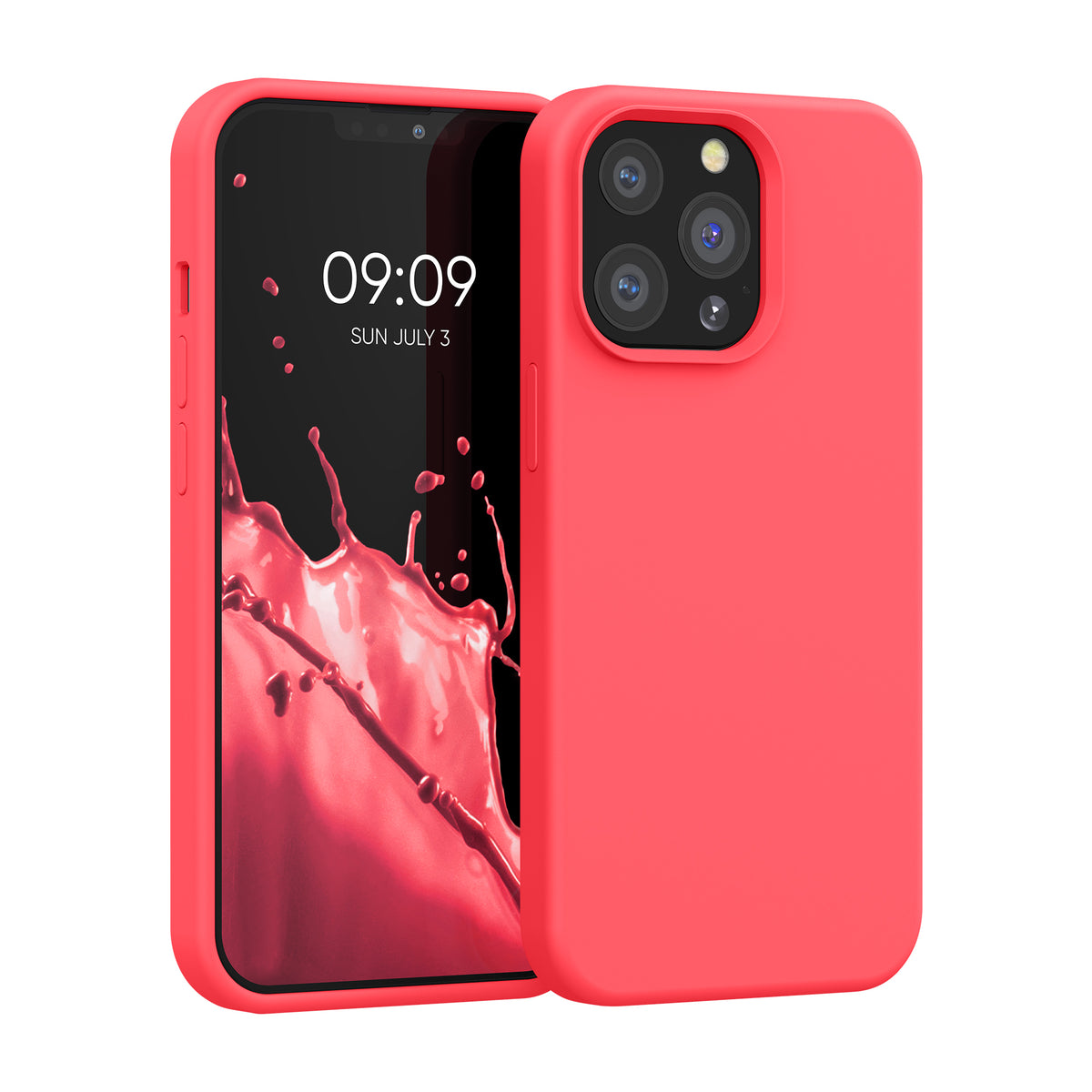 kwmobile Handyhülle für iPhone 13 Pro Case - kabelloses Laden