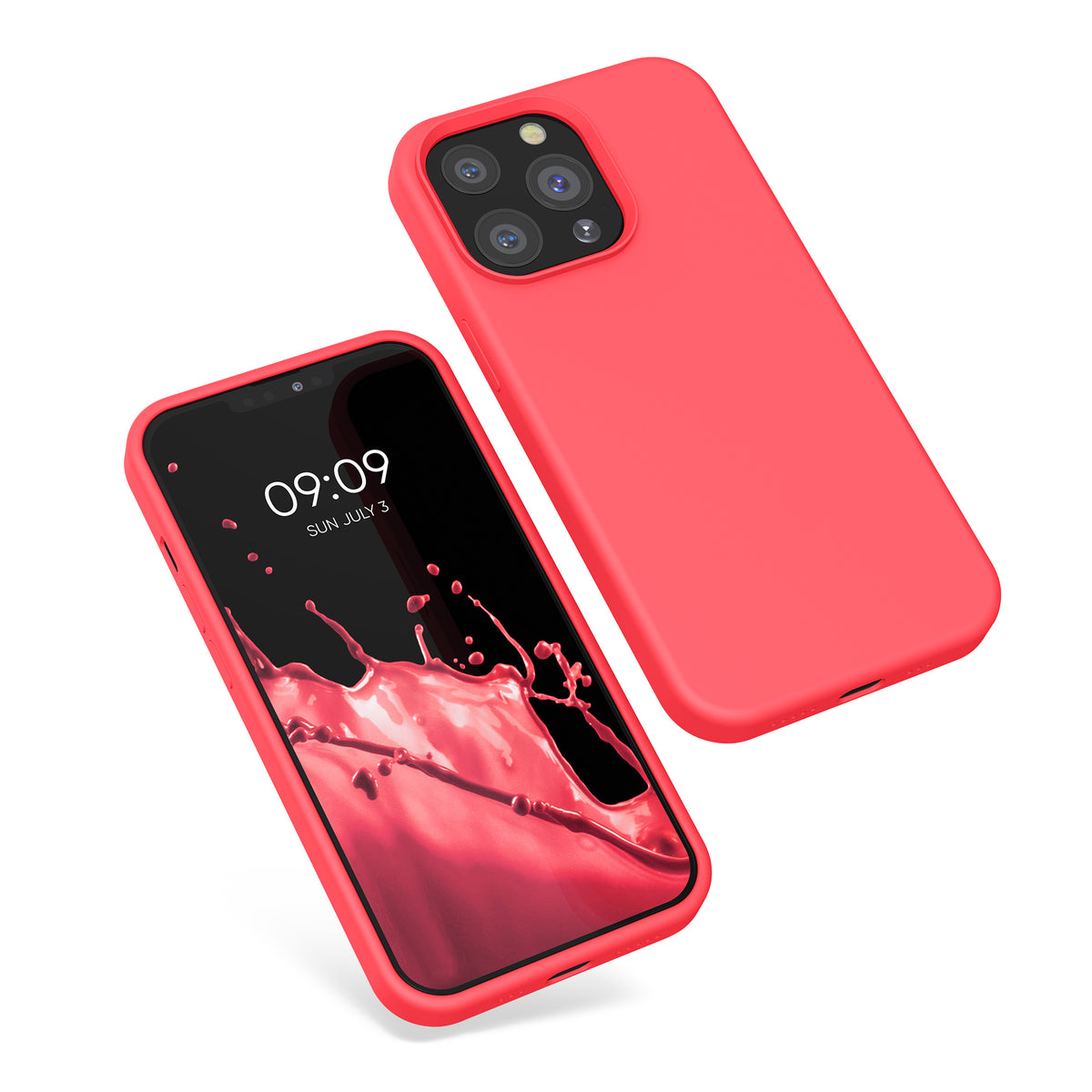 kwmobile Handyhülle für iPhone 13 Pro Case - kabelloses Laden