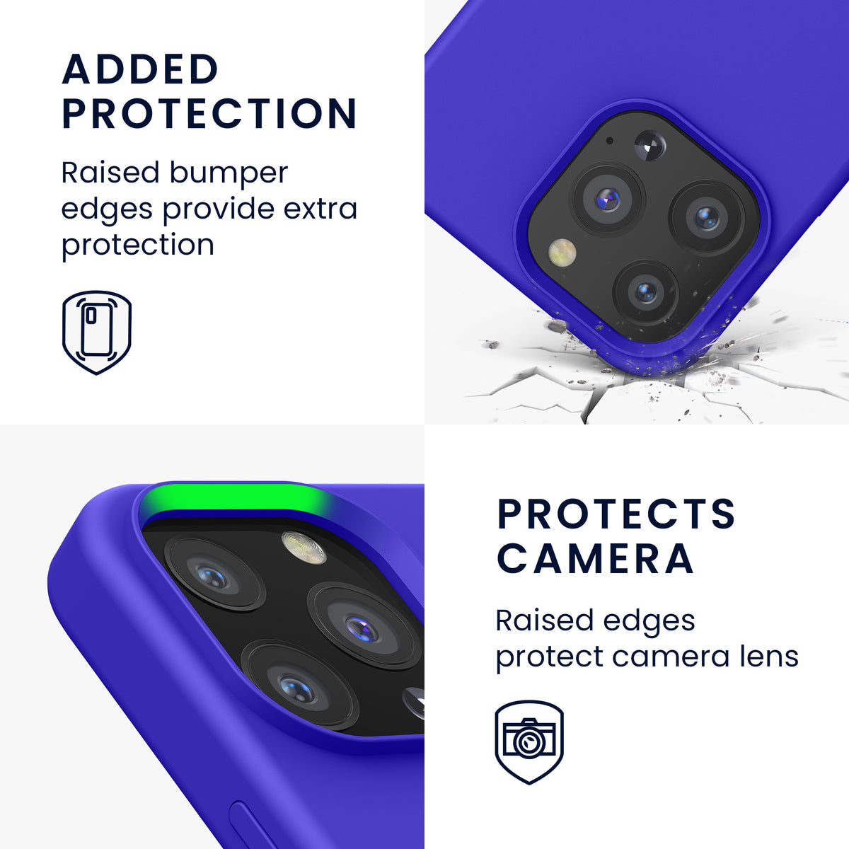 kwmobile Handyhülle für iPhone 13 Pro Case - kabelloses Laden