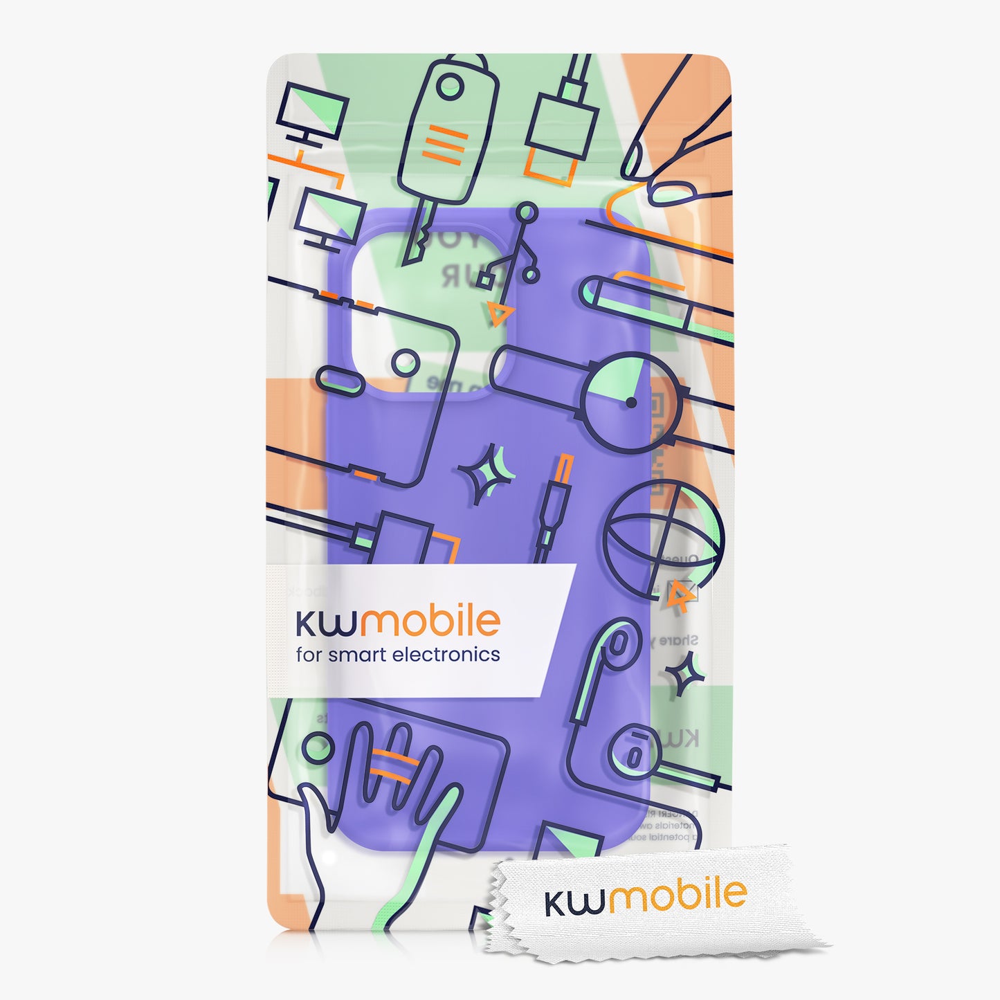 kwmobile Handyhülle für iPhone 13 Pro Case - kabelloses Laden