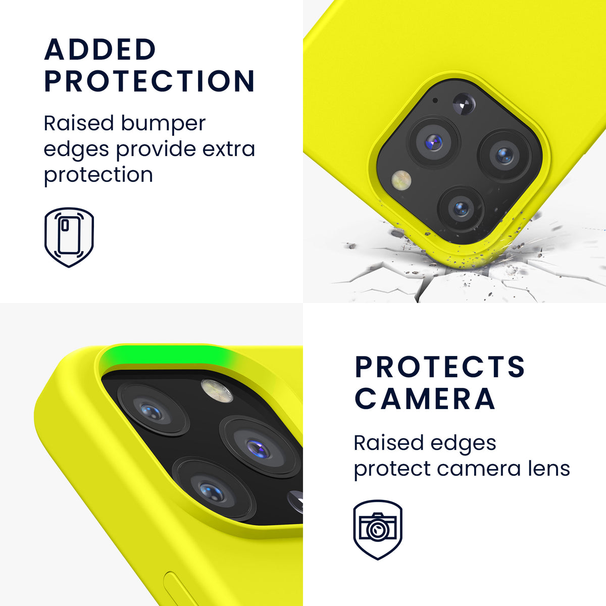 kwmobile Handyhülle für iPhone 13 Pro Case - kabelloses Laden