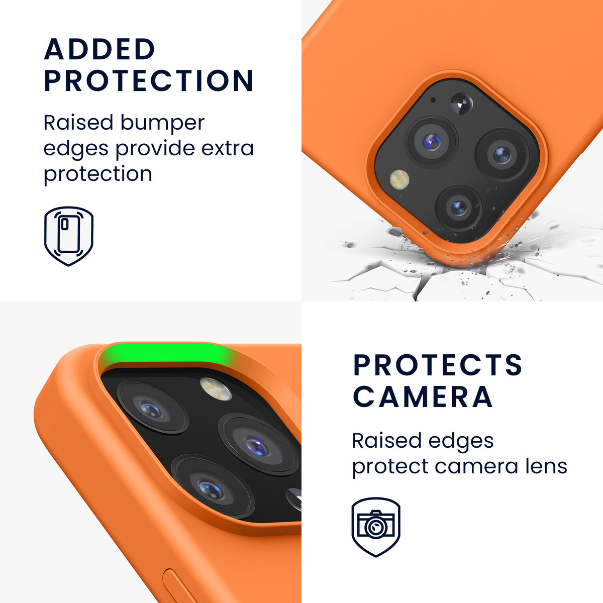 kwmobile Handyhülle für iPhone 13 Pro Case - kabelloses Laden