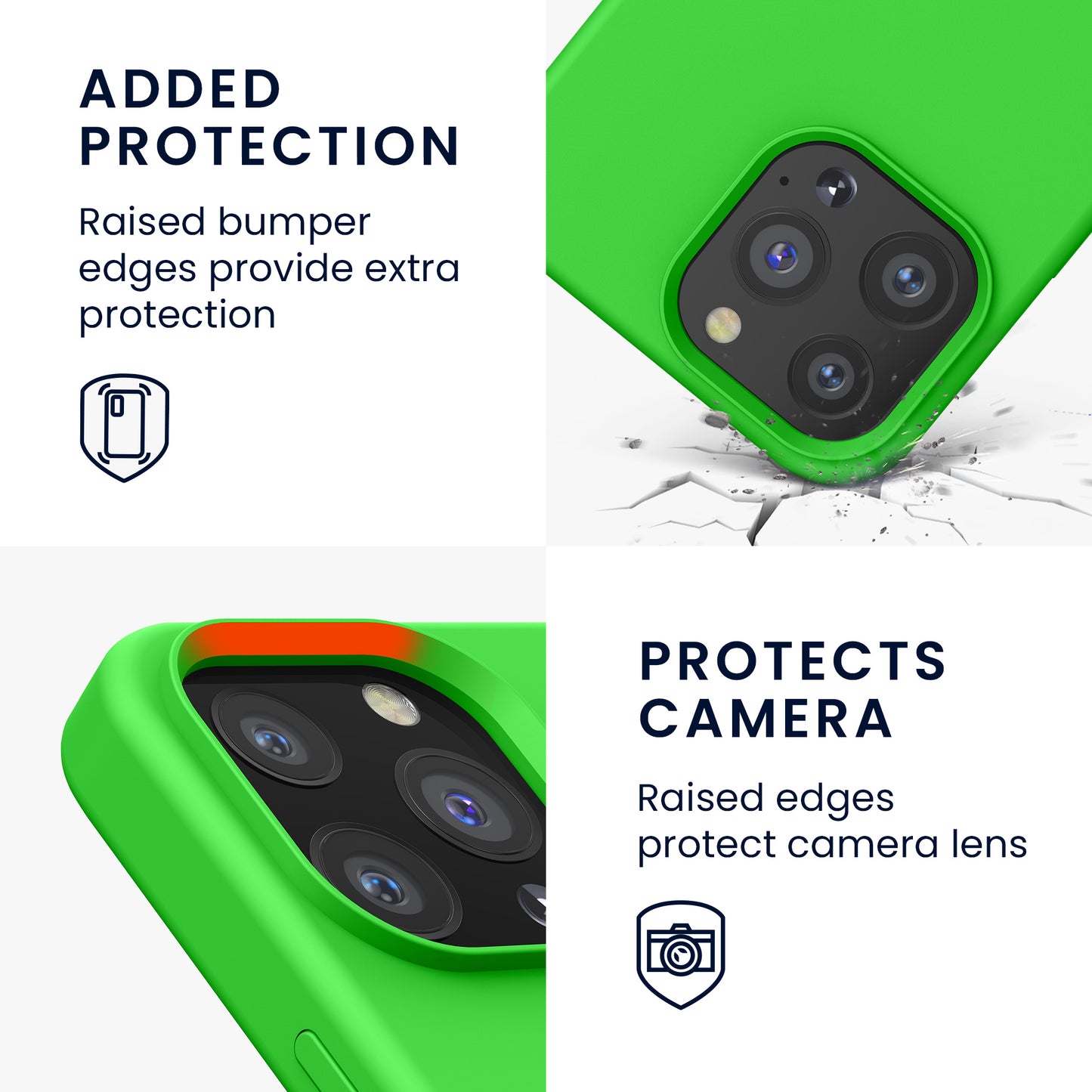 kwmobile Handyhülle für iPhone 13 Pro Case - kabelloses Laden