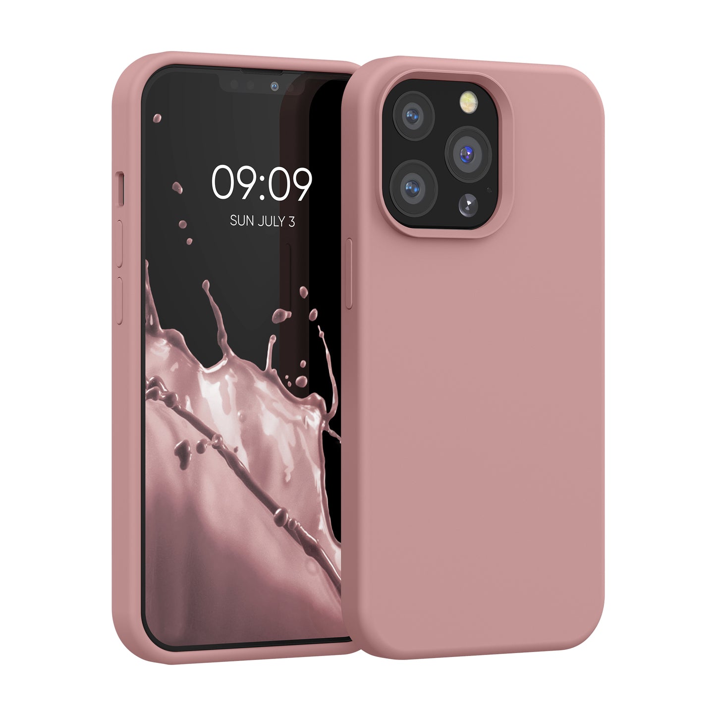 kwmobile Handyhülle für iPhone 13 Pro Case - kabelloses Laden