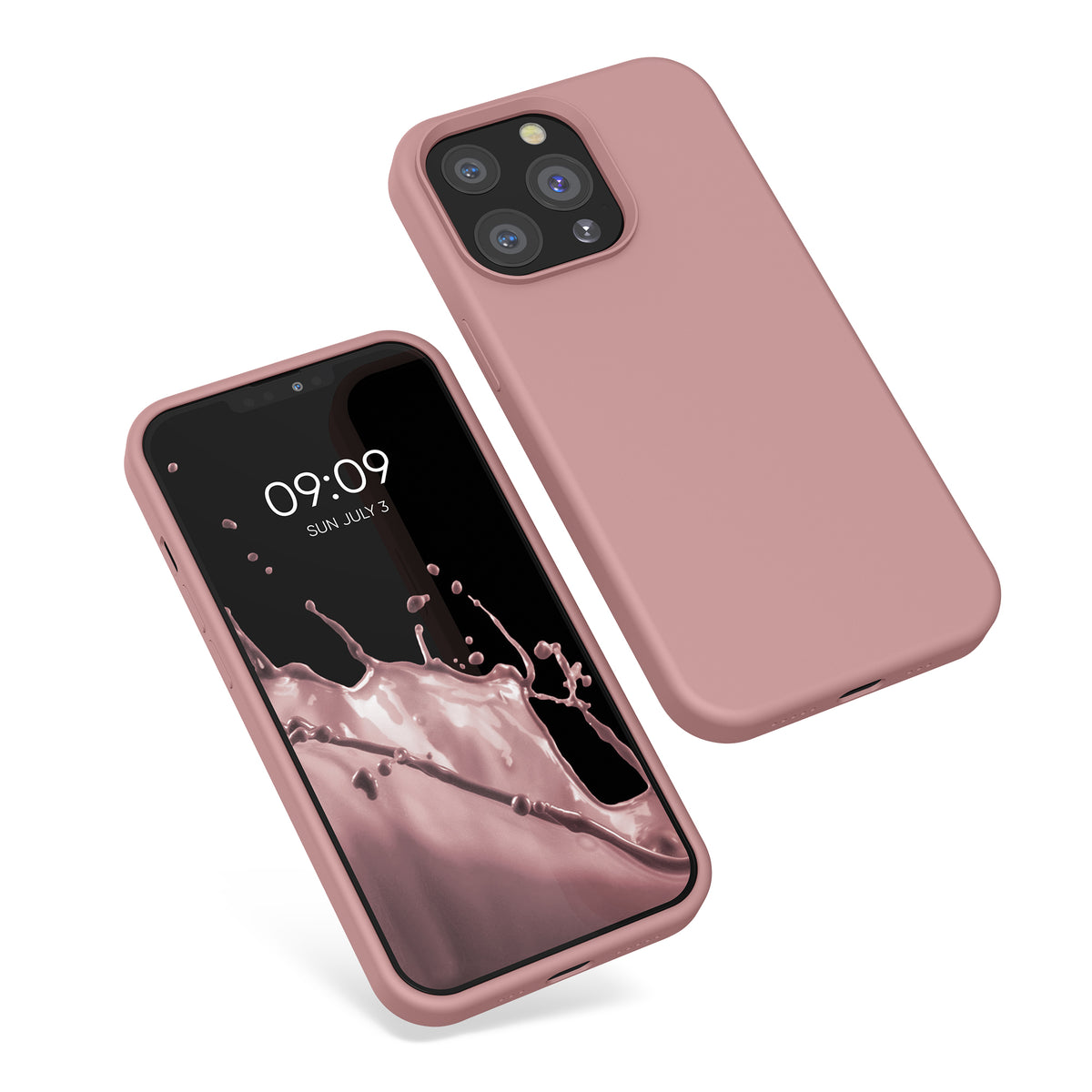 kwmobile Handyhülle für iPhone 13 Pro Case - kabelloses Laden