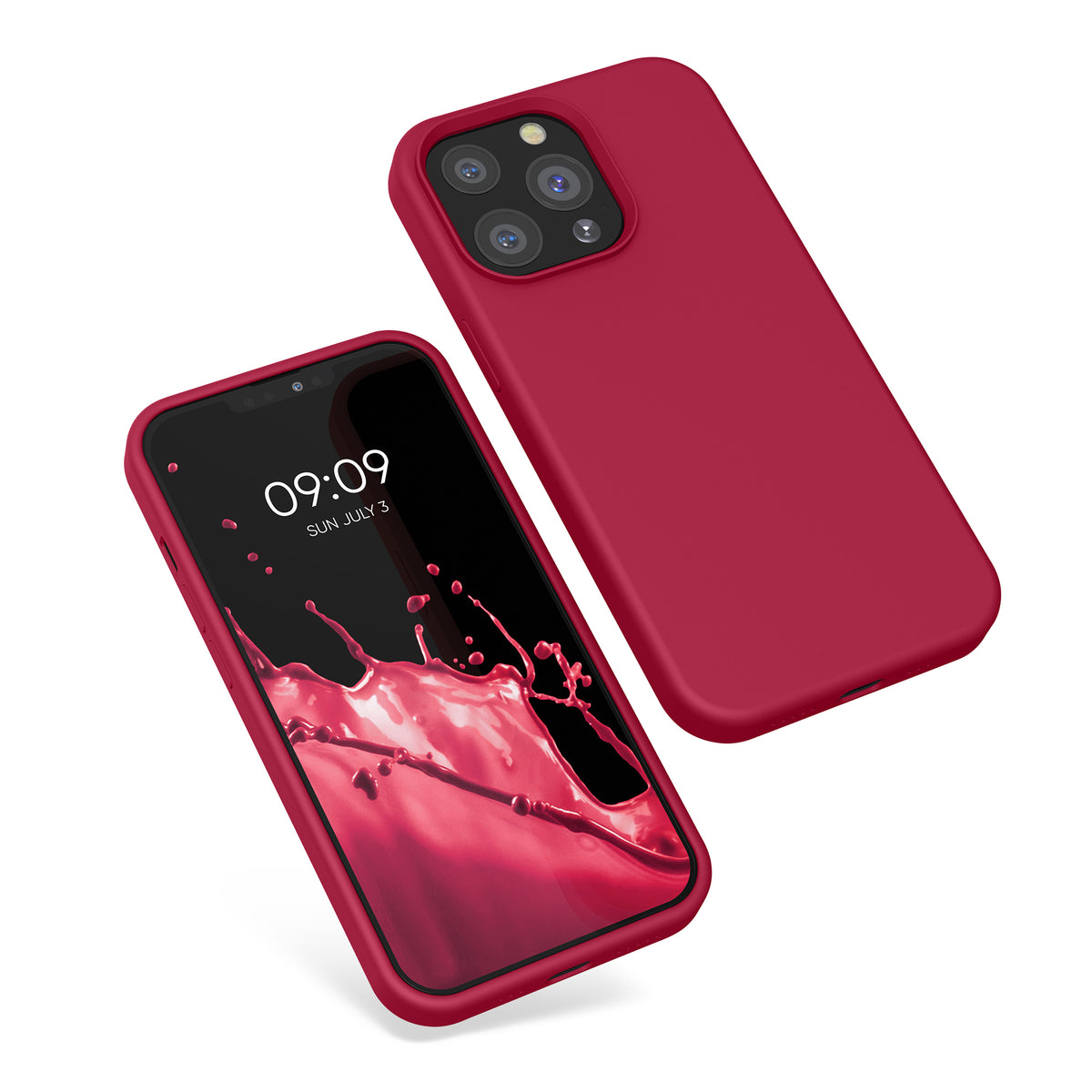 kwmobile Handyhülle für iPhone 13 Pro Case - kabelloses Laden
