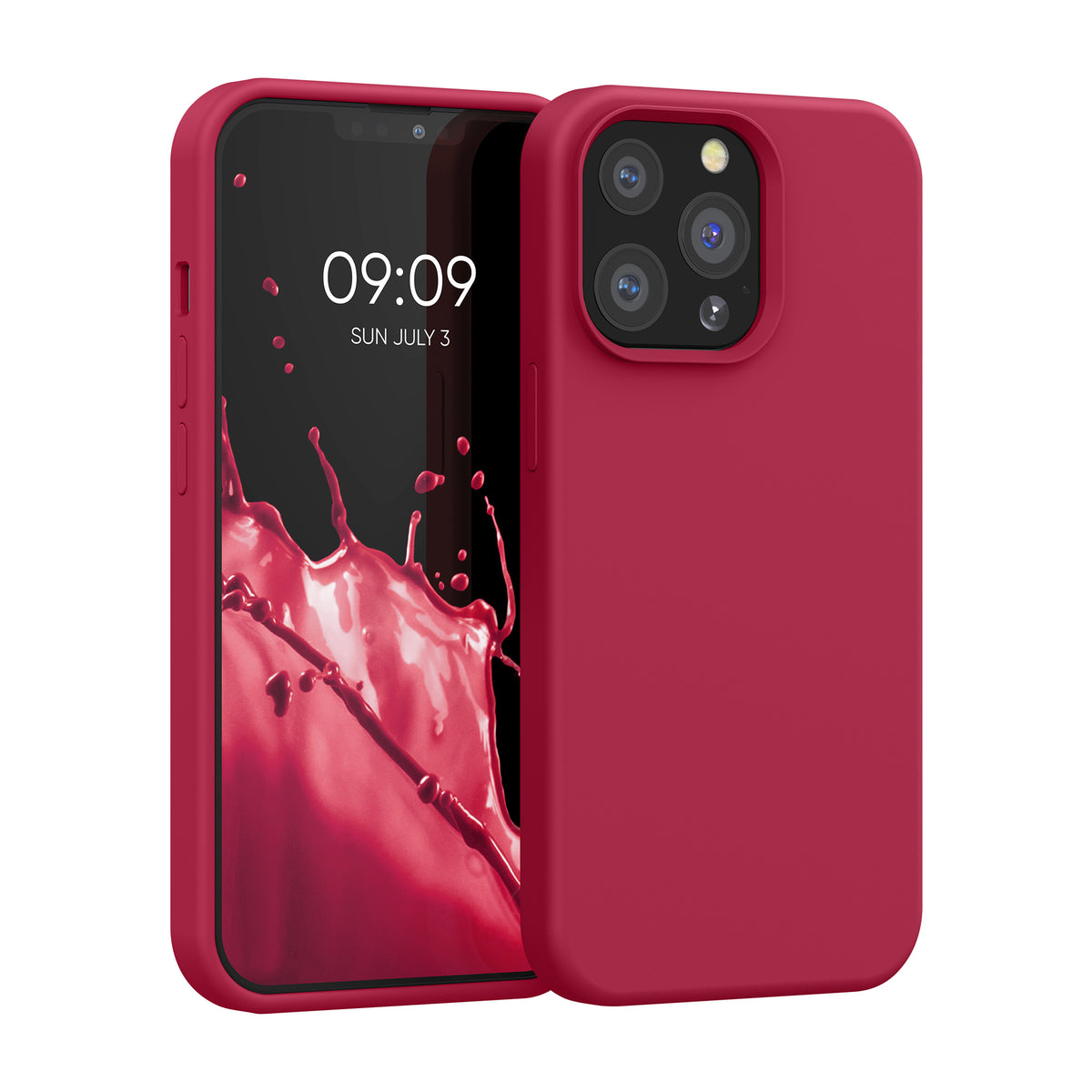 kwmobile Handyhülle für iPhone 13 Pro Case - kabelloses Laden
