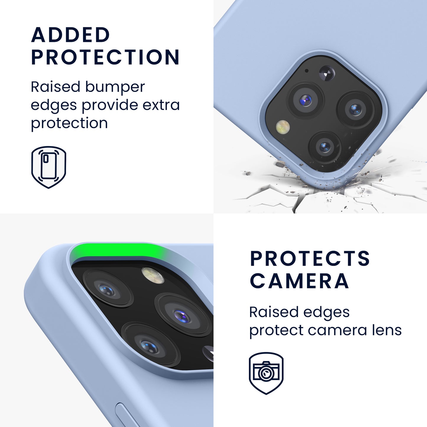kwmobile Handyhülle für iPhone 13 Pro Case - kabelloses Laden