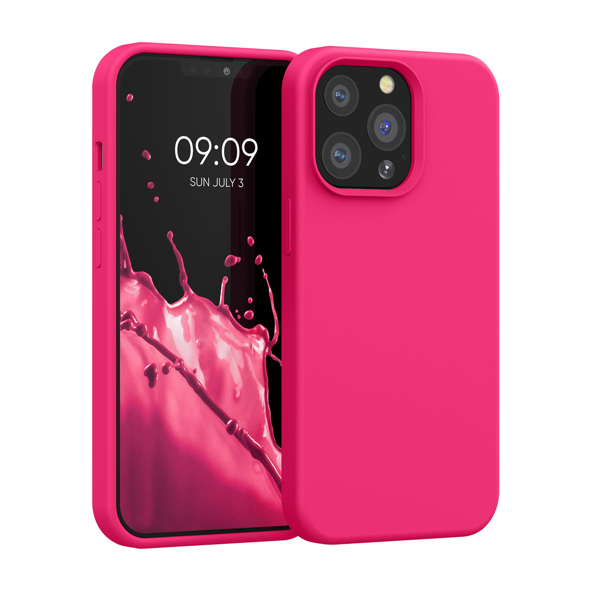 kwmobile Handyhülle für iPhone 13 Pro Case - kabelloses Laden