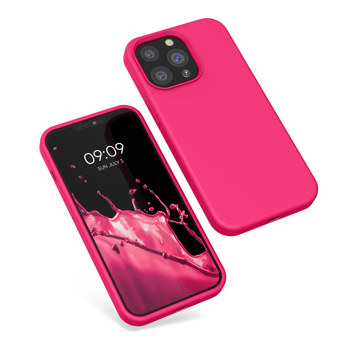 kwmobile Handyhülle für iPhone 13 Pro Case - kabelloses Laden