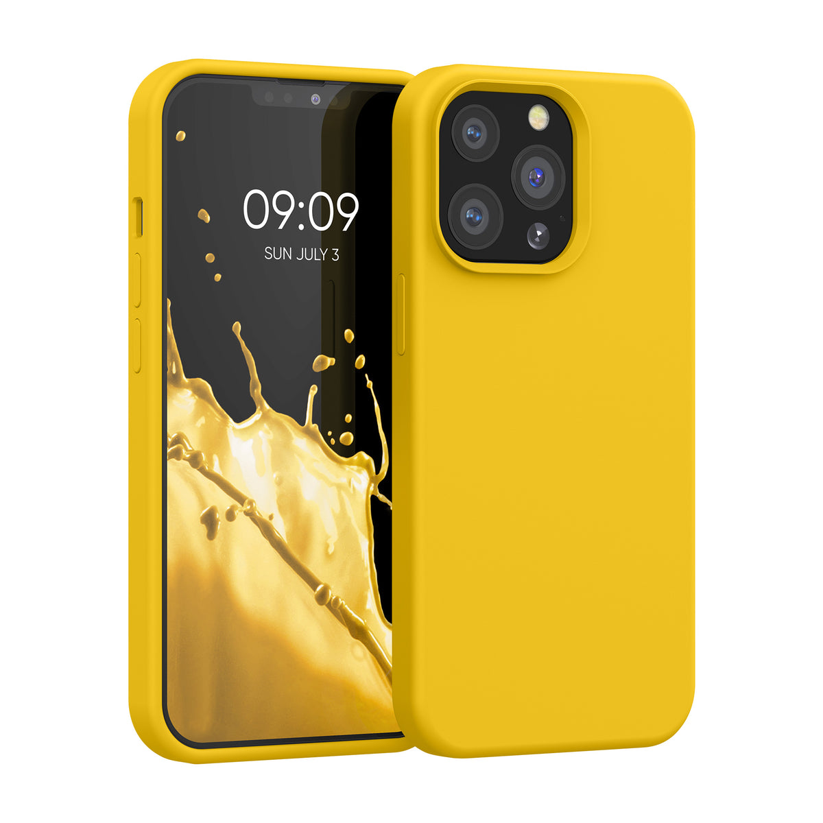 kwmobile Handyhülle für iPhone 13 Pro Case - kabelloses Laden