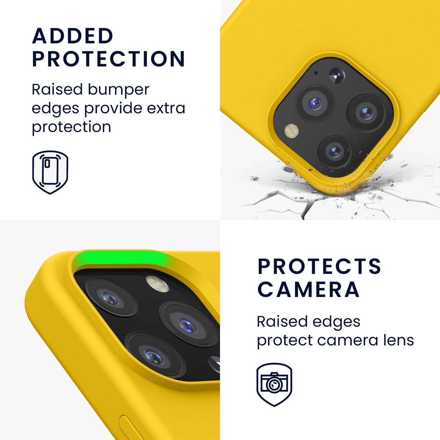 kwmobile Handyhülle für iPhone 13 Pro Case - kabelloses Laden