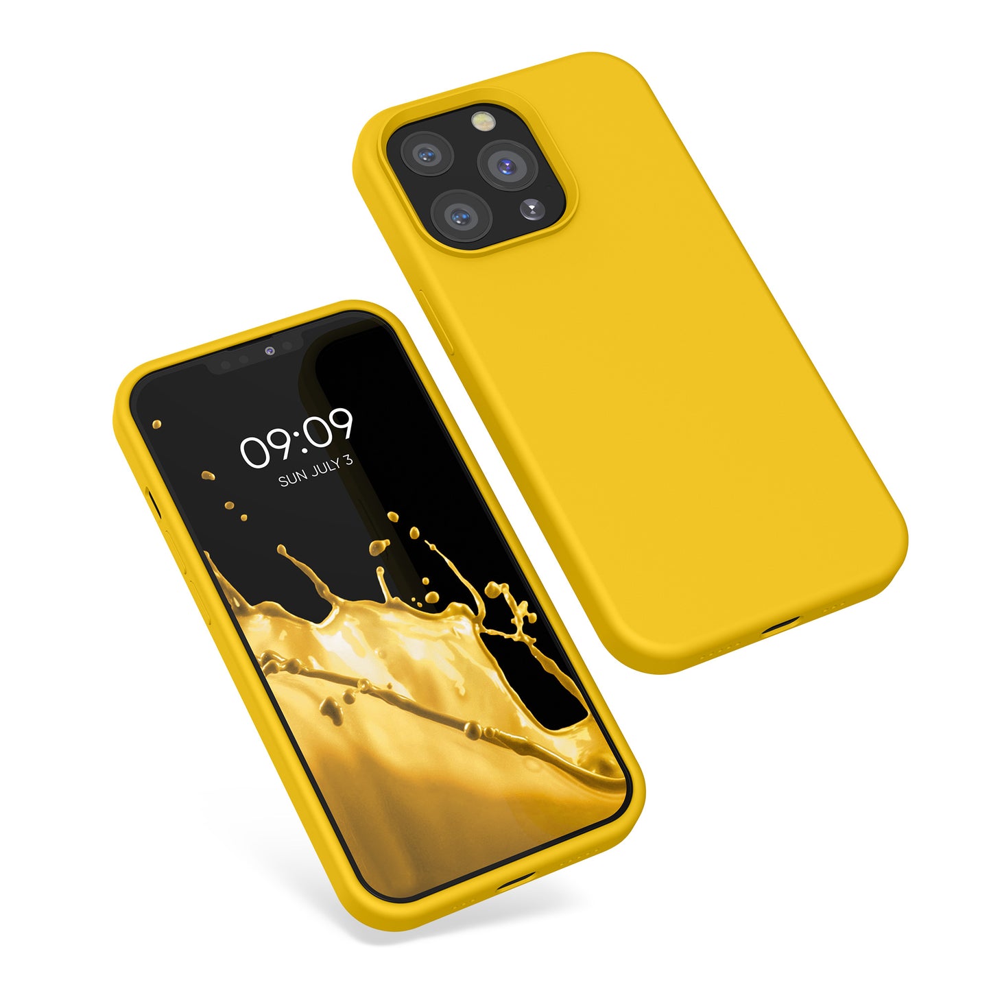 kwmobile Handyhülle für iPhone 13 Pro Case - kabelloses Laden