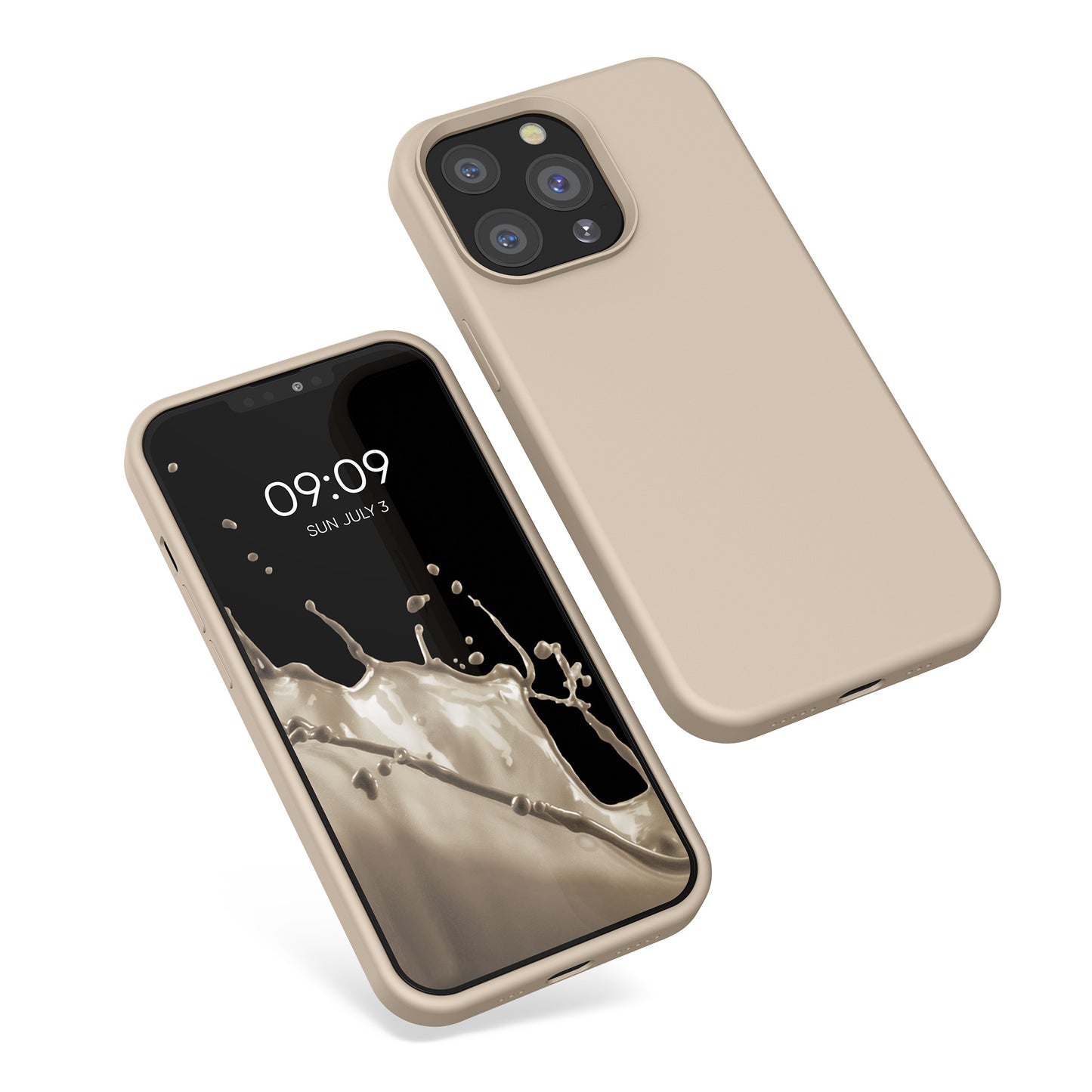 kwmobile Handyhülle für iPhone 13 Pro Case - kabelloses Laden
