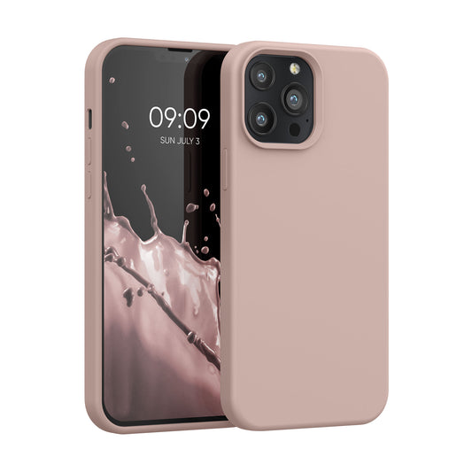 kwmobile Handyhülle für iPhone 13 Pro Max Case - Hülle Silikon - kabelloses Laden