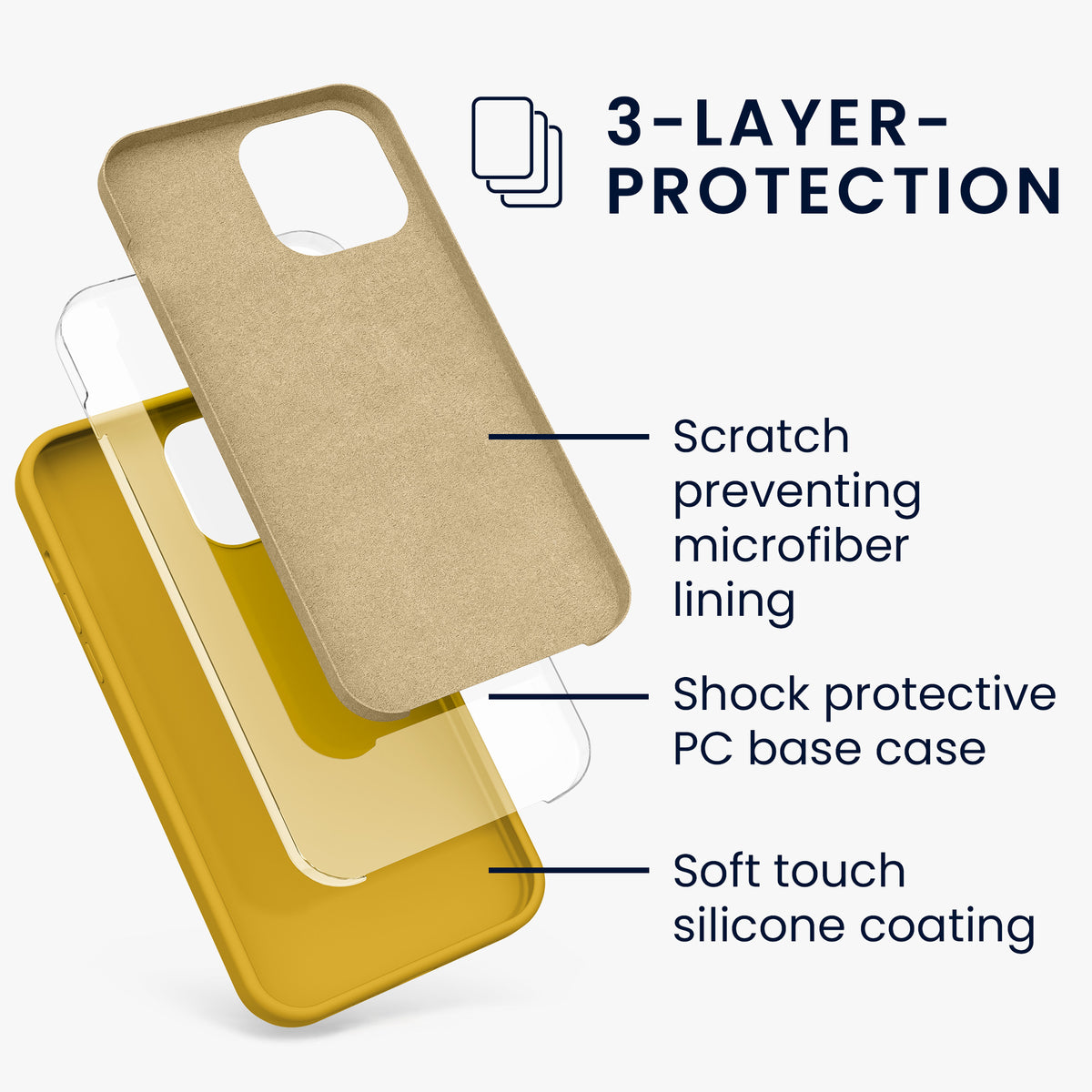 iPhone 13 Pro Max Silikon Handyhülle