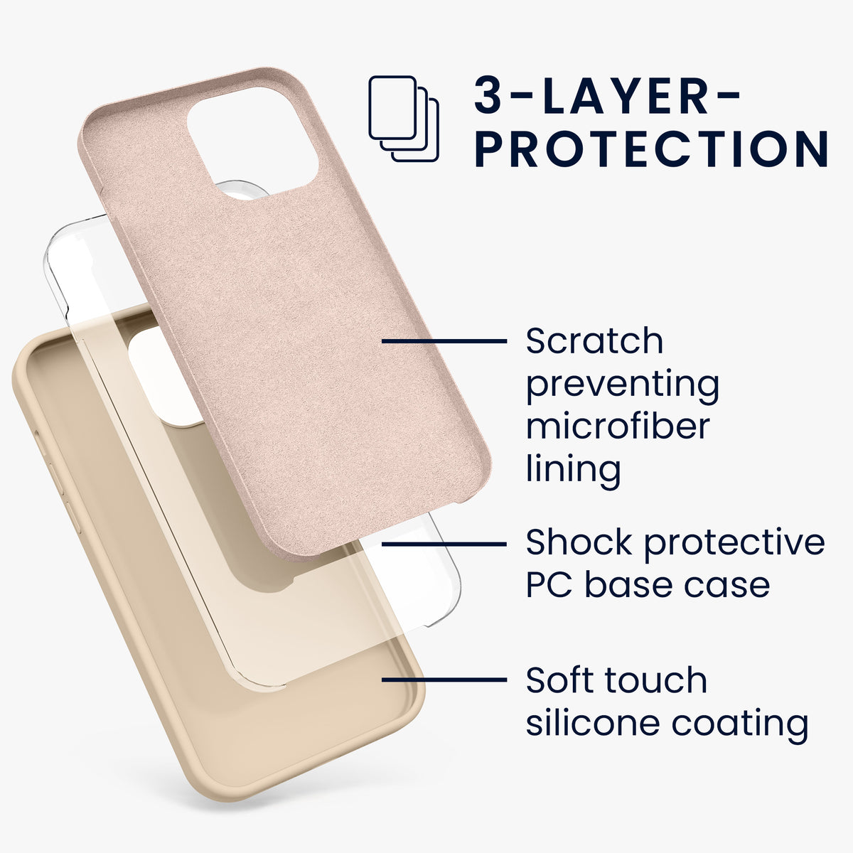 iPhone 13 Pro Max Silikon Handyhülle