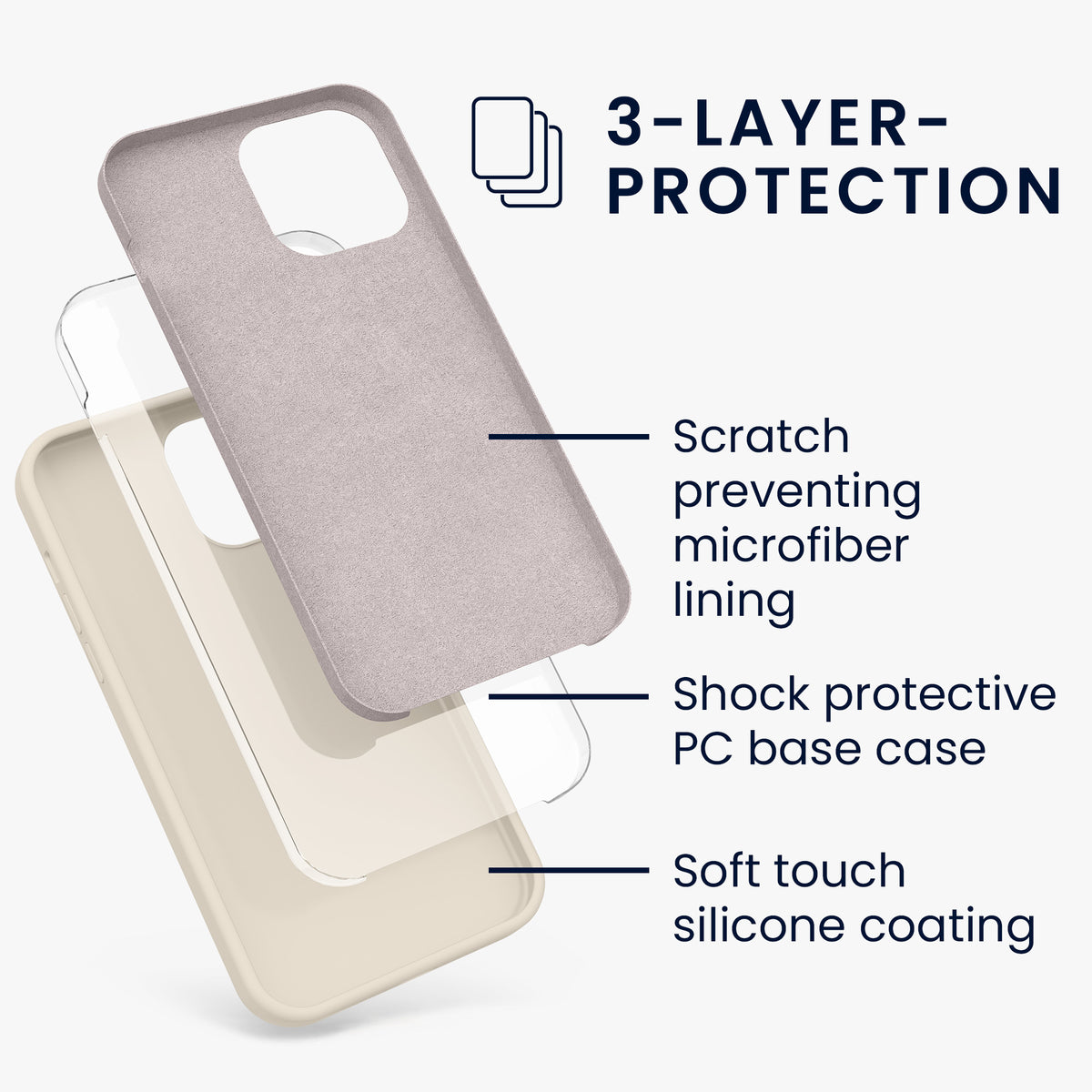iPhone 13 Pro Max Silikon Handyhülle