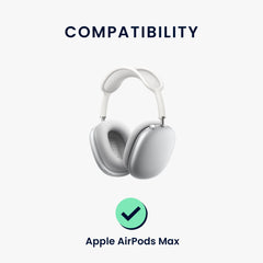kwmobile Ohr Polster für Apple AirPods Max / AirPods Max 2 Ohrpolster - Ersatz Ohrpolster - Kopfhörer Ersatzteile